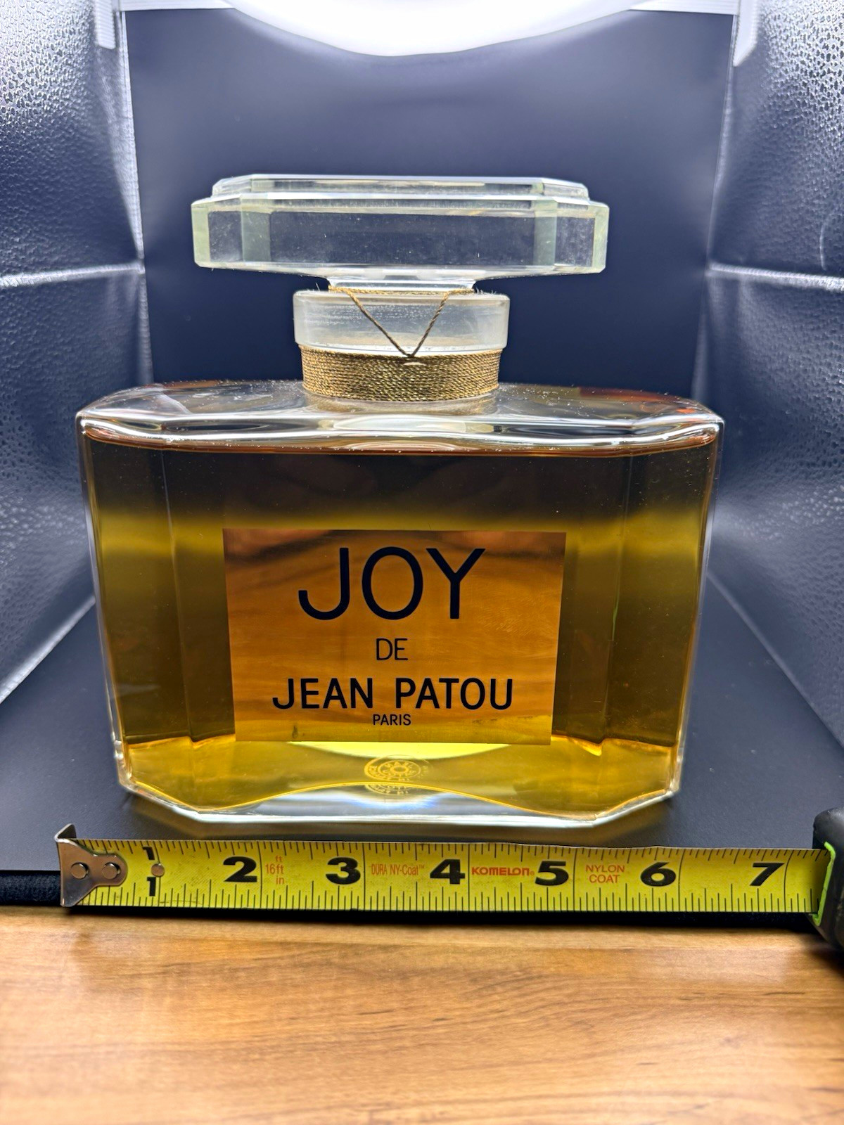 Jean Patou Joy Paris Collectible Giant Factice Bottle - Joy de Jean Patou Paris