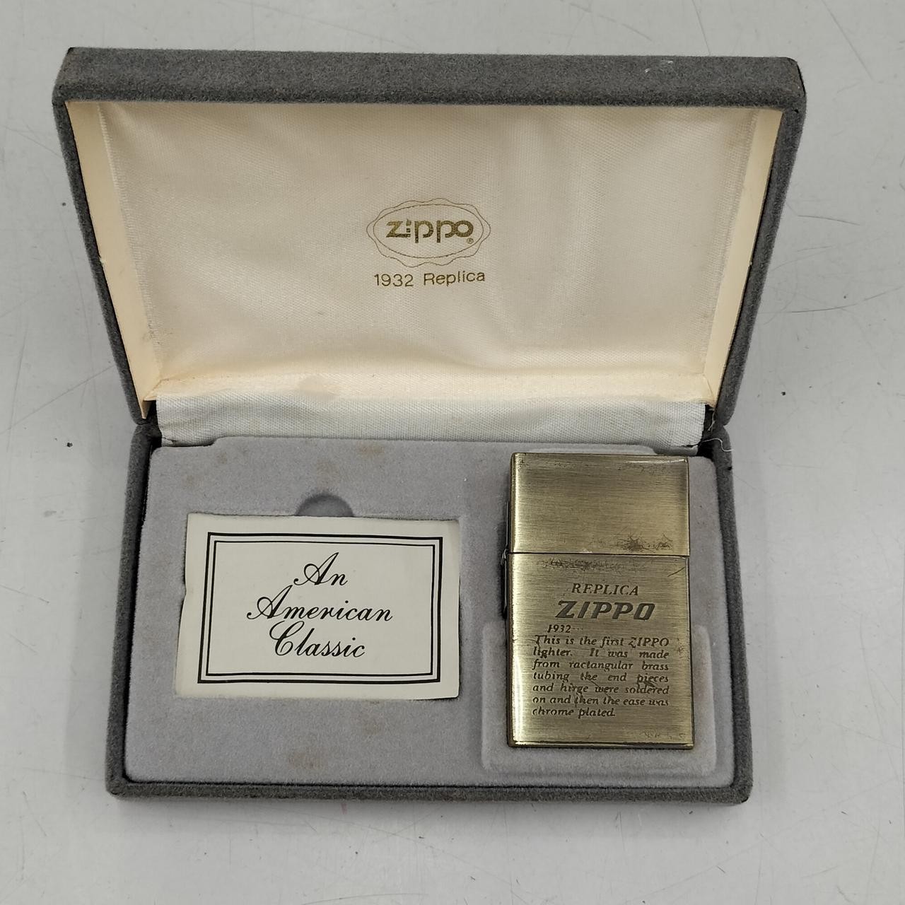 REPLICA 1932 ZIPPO