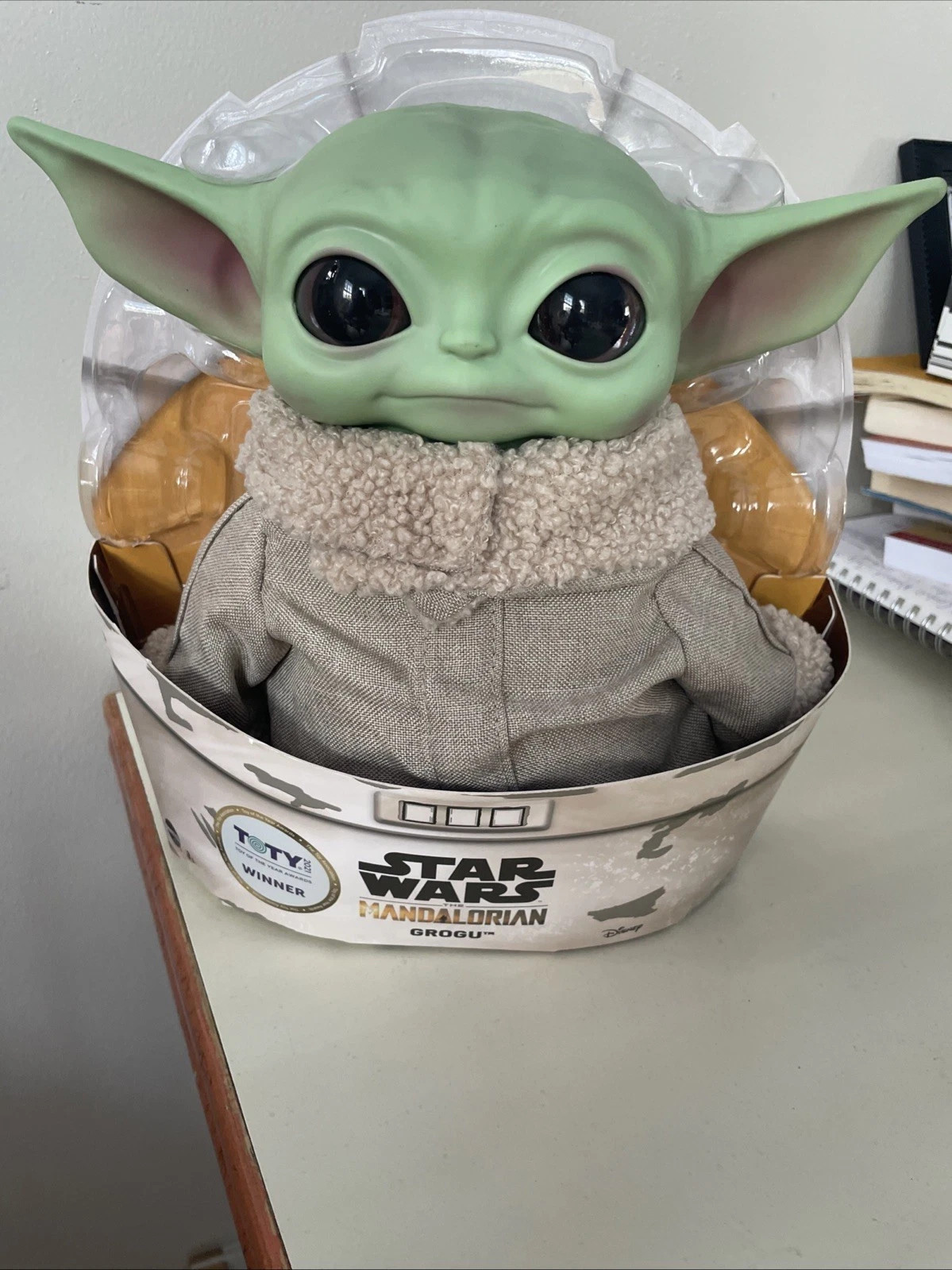 Mattel Star Wars Mandalorian The Child Baby Yoda Grogu Plush Toy Doll 11” NIB Mattel Star Wars Mandalorian The Child Baby Yoda Grogu Plush Toy Doll 11” NIB