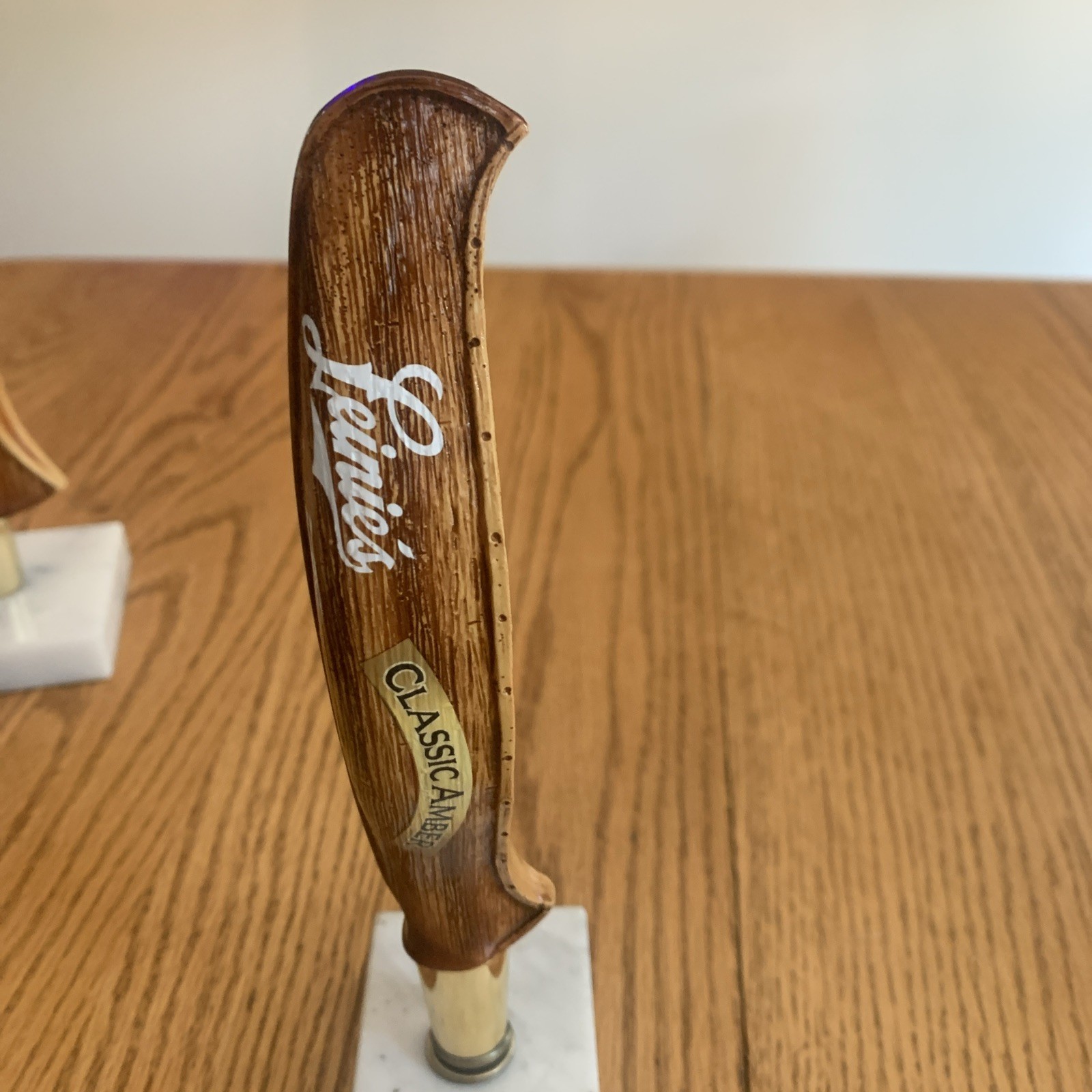 Leinenkugel's  Canoe Shaped Beer Tap Handle Beer  Classic Amber Logo  7.5