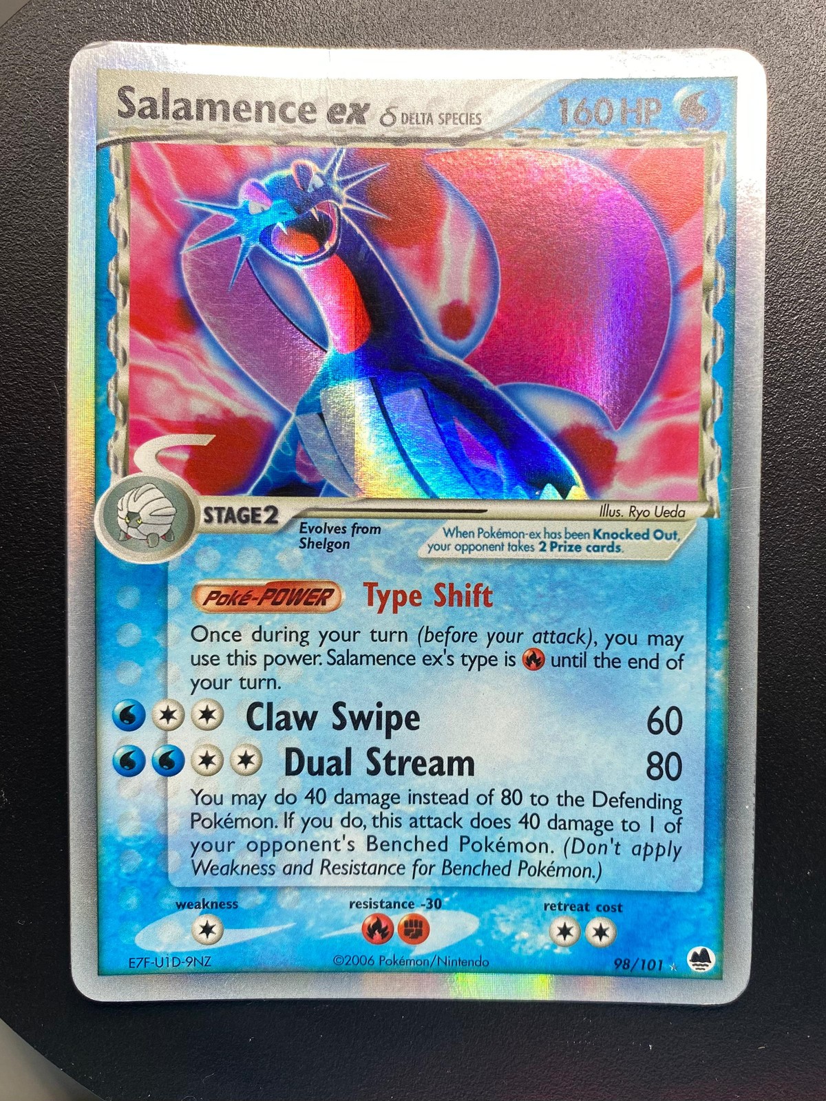 Salamence ex δ Delta Species - df · EX Dragon Frontiers 98/101 - English - Sligh