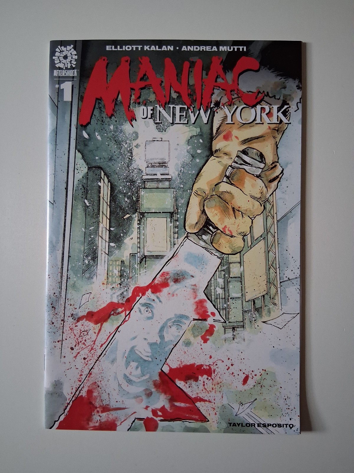 Maniac of New York #1 Feb. 2021 Aftershock Comics see pics
