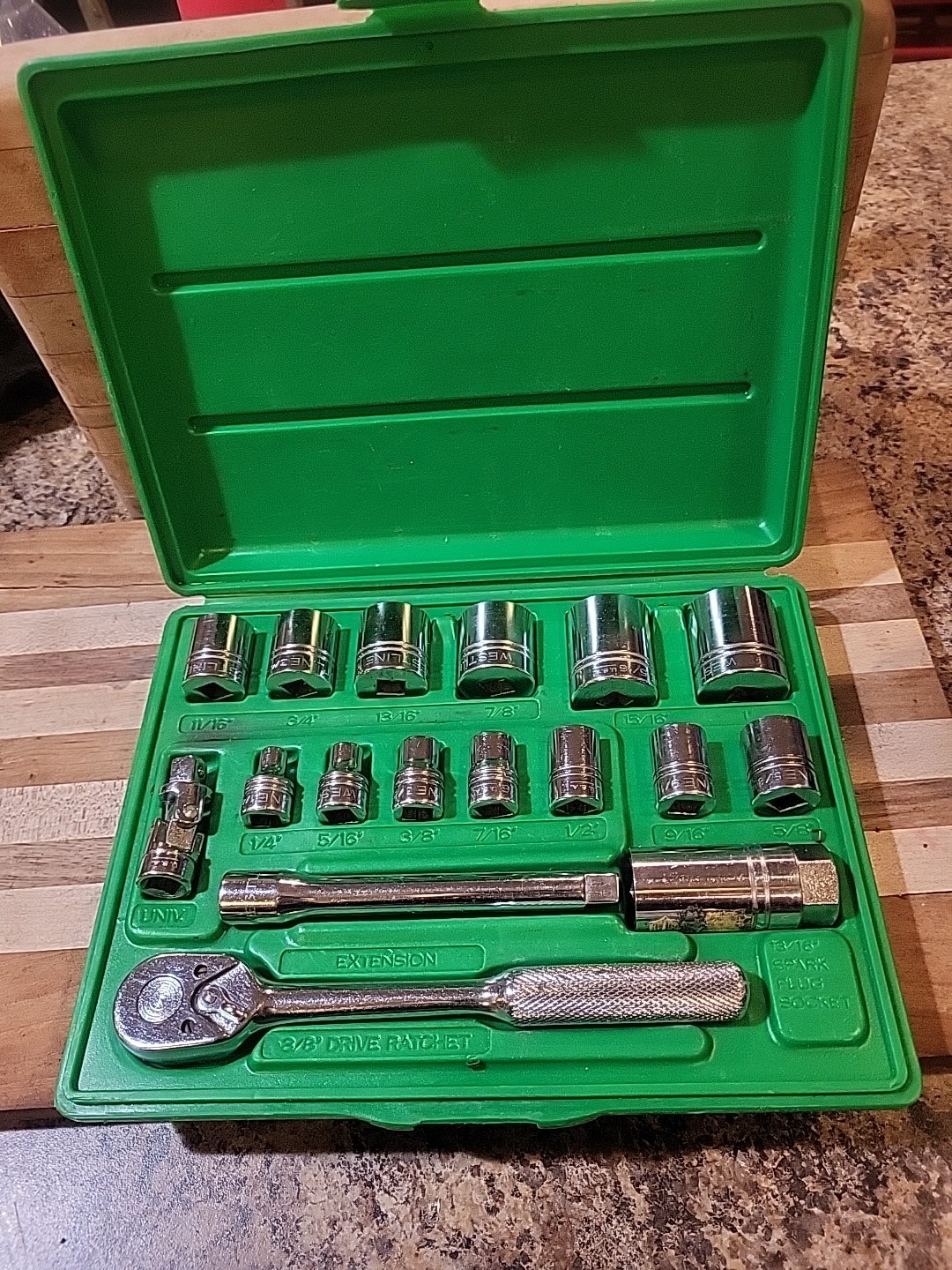 Vintage Westline USA 17 Pc. 3/8\