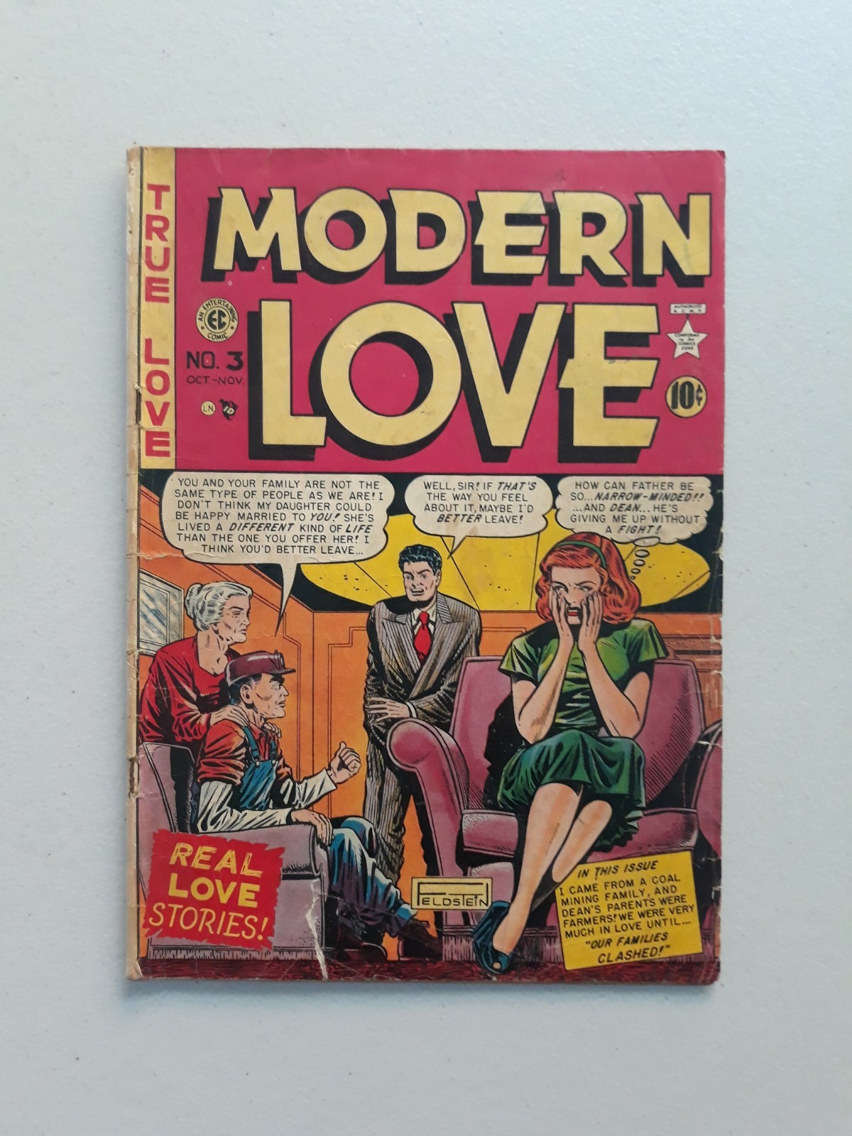 Modern Love 3 EC Comics 1949