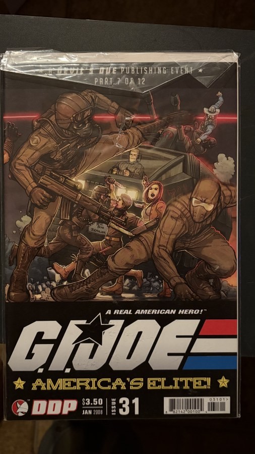 G.I. Joe: America\'s Elite #31 (2008) Devil\'s Due Duke Comic G.I. Joe: America\'s Elite #31 (2008) Devil\'s Due Duke Comic