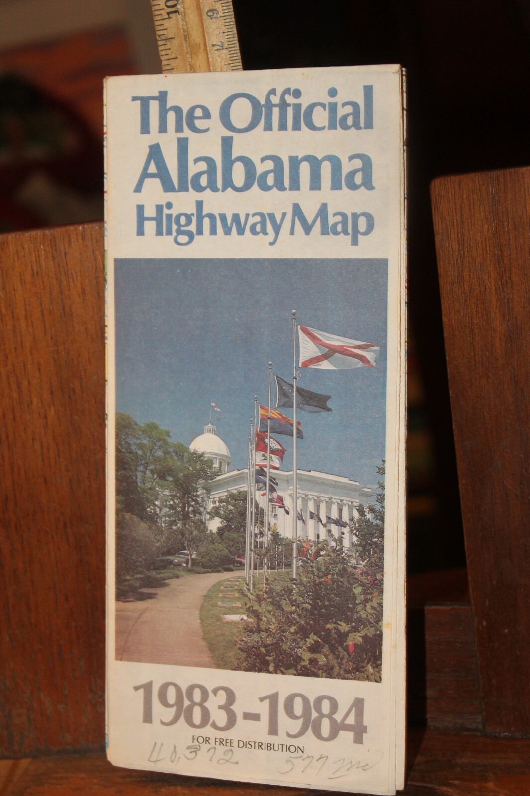 Vintage Souvenir Travel Brochure Map Alabama 1983 1984 Vintage Souvenir Travel Brochure Map Alabama 1983 1984