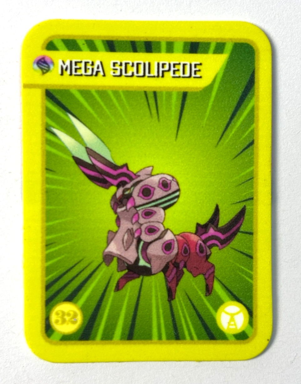 TAZO POKEMON LEGENDS Z-A #32 MEGA SCOLIPEDE 2026 Kanto Peru Builder P545 TAZO POKEMON LEGENDS Z-A #32 MEGA SCOLIPEDE 2026 Kanto Peru Builder P545
