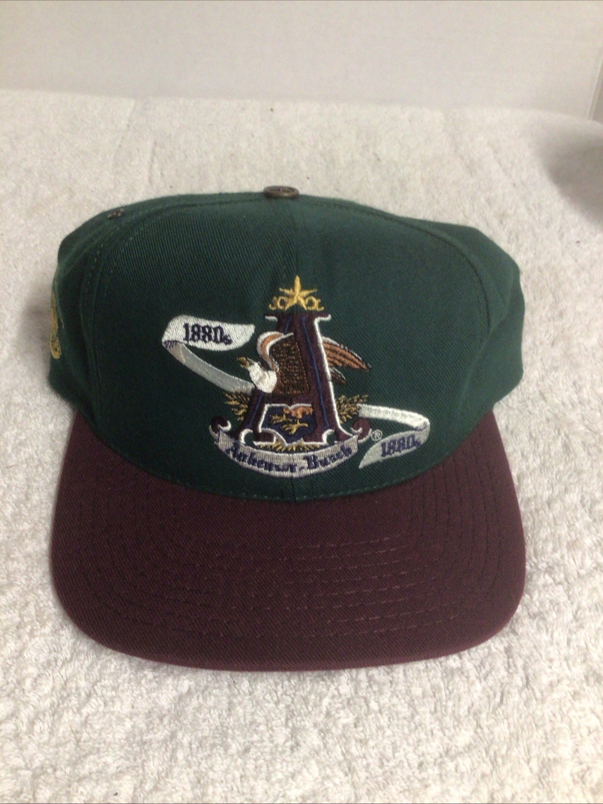 VTG Anheuser-Busch Collector\'s Limited Edition Cap Hat Numbered Adjustable NEW