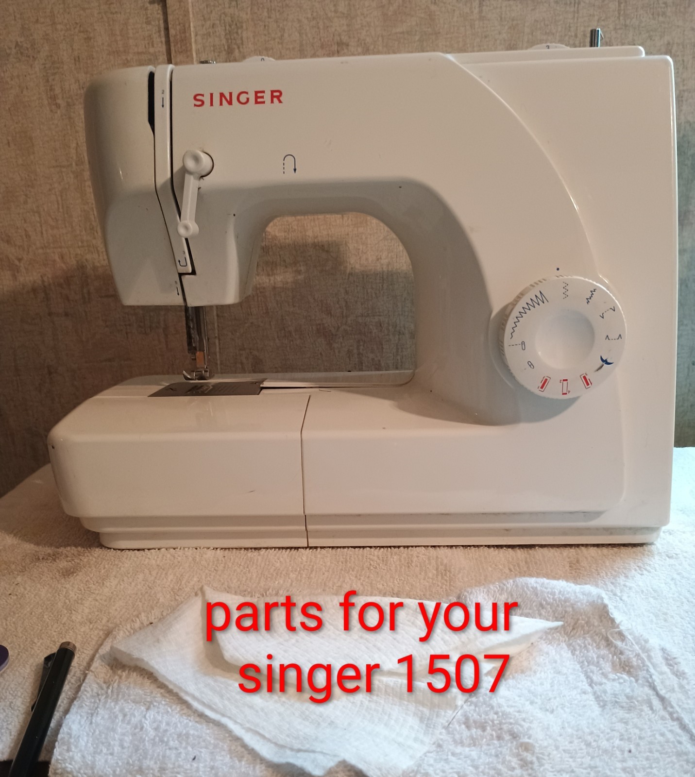 Internal Parts Vtg 2008? Singer 1507 Sewing Machine \
