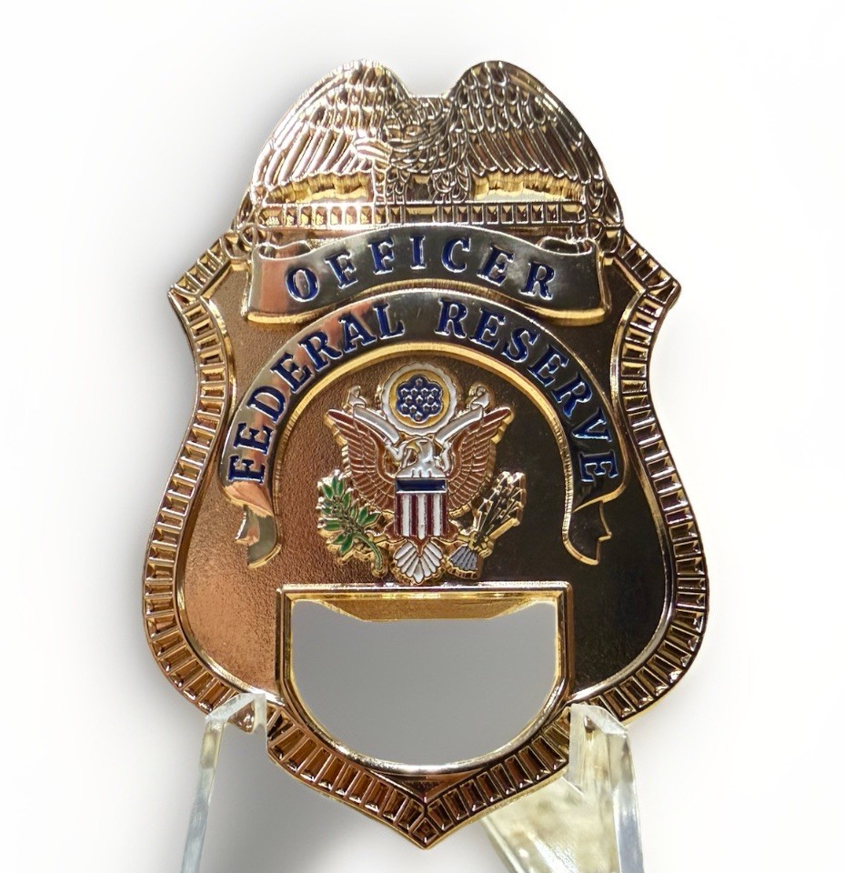 United States FEDERAL RESERVE POLICE LAW ENFORCEMENT Officer Challenge Coin