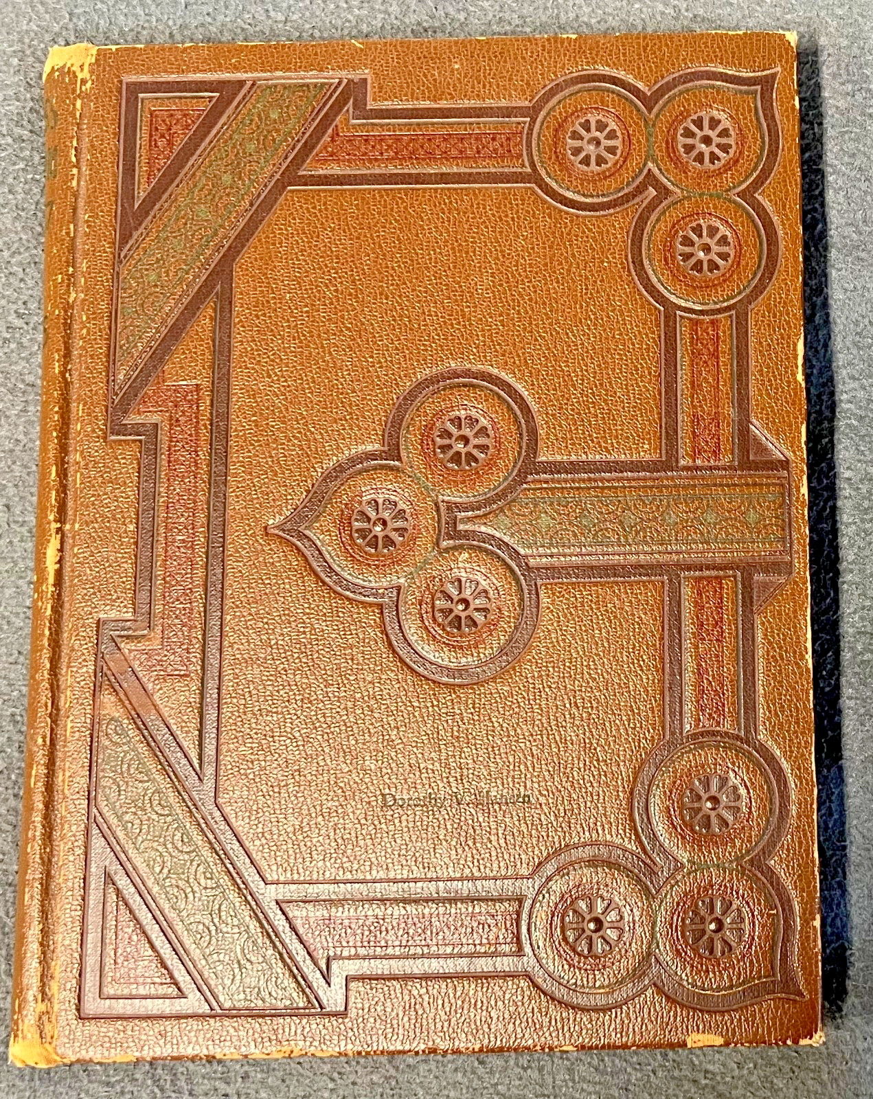 Vintage 1937 HARTFORD PUBLIC HIGH SCHOOL Connecticut Yearbook GEORGE WOODEND MLB