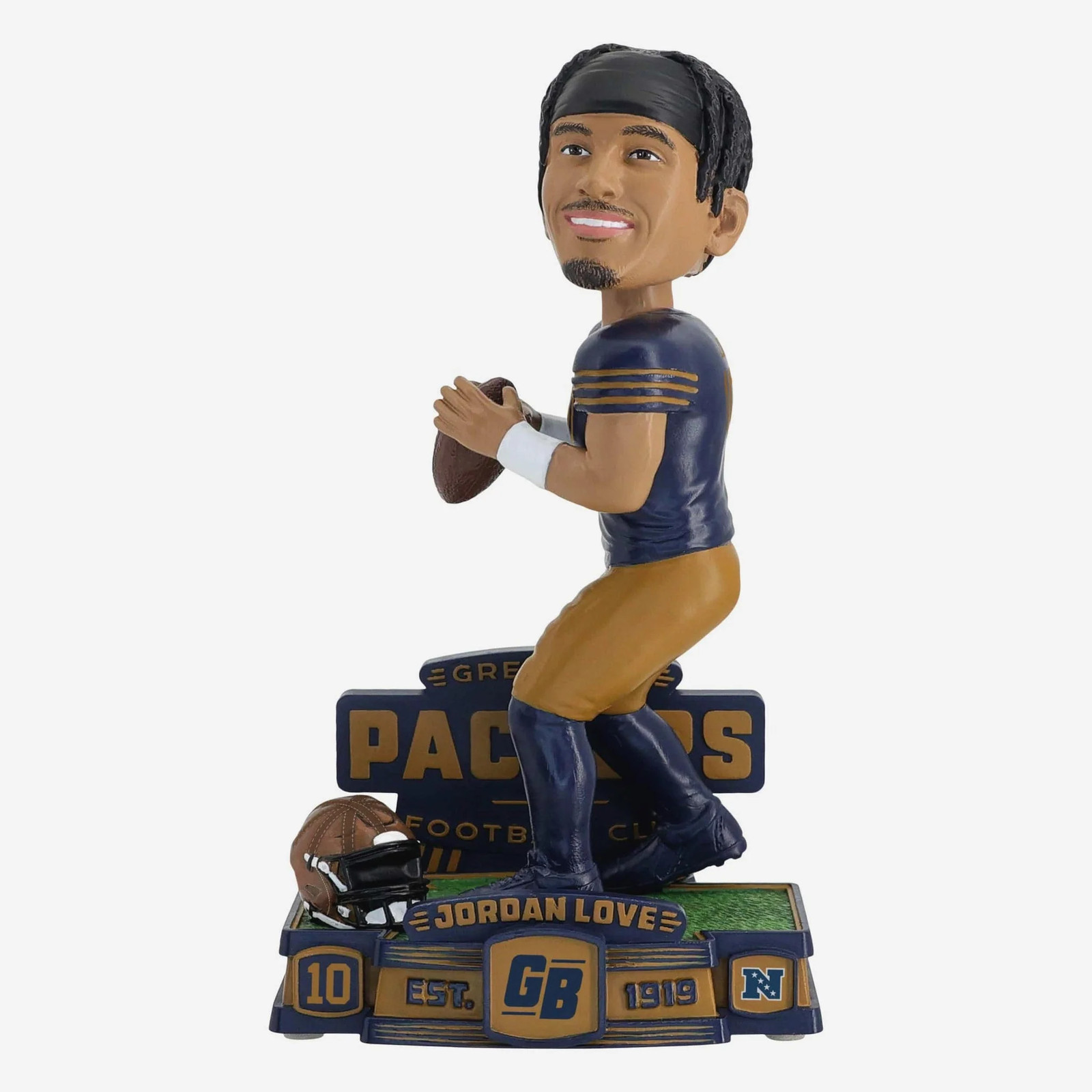 Jordan Love Green Bay Packers Alternate Uniform Bobblehead NFL Football Jordan Love Green Bay Packers Alternate Uniform Bobblehead NFL Football