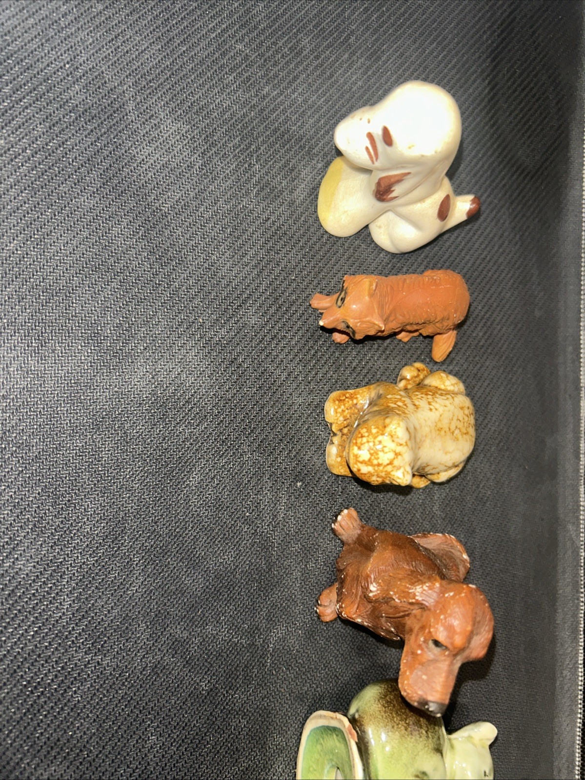 Vintage Porcelain Animal Figurative Lot Of 7