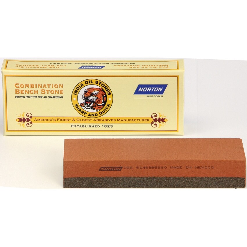 Norton India Alundum Bench Stone Construction Coarse Fine Dimensions: 1\