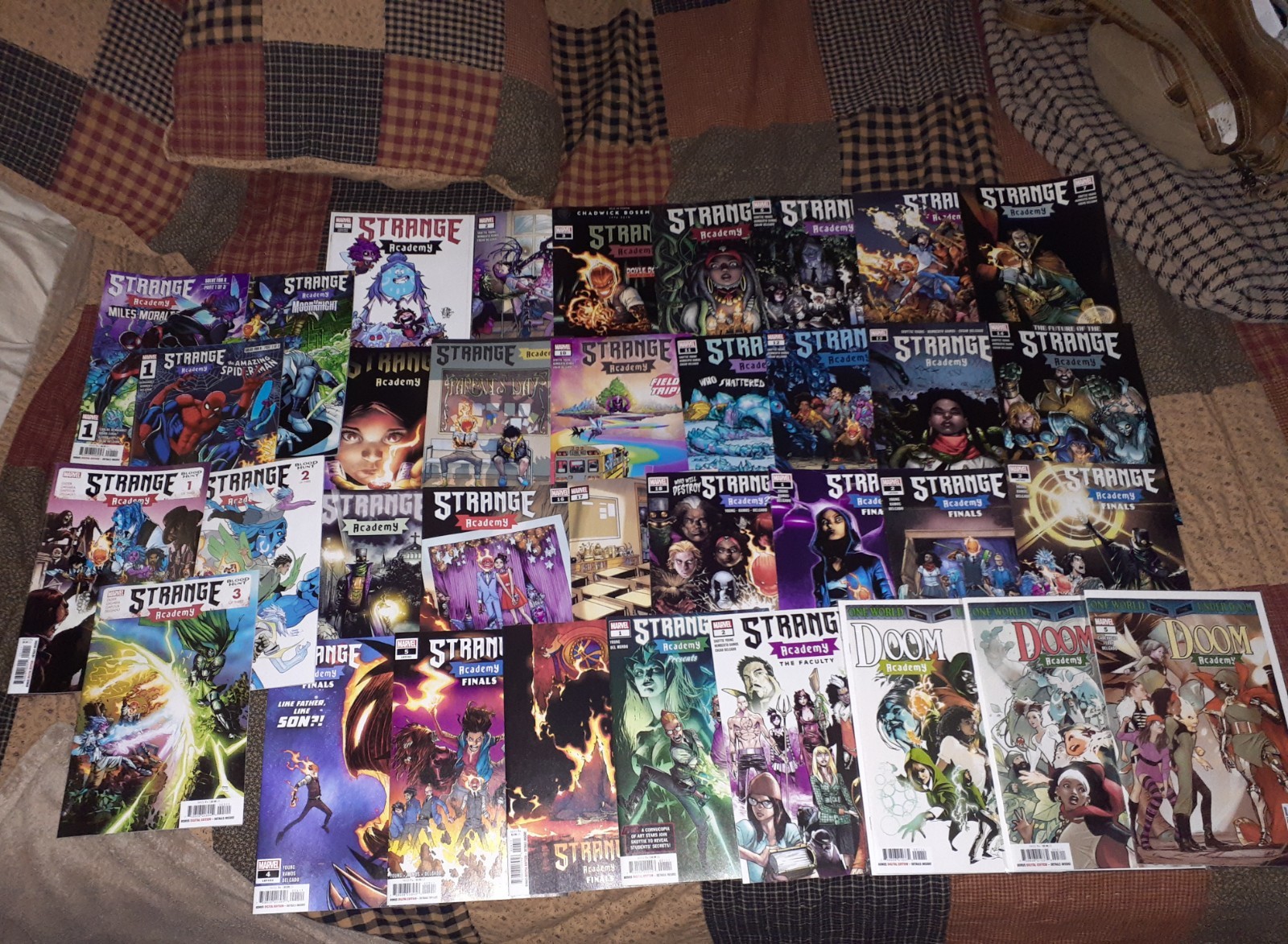 Strange Academy Set/Lot 1-18 + SA Finals 1-6 + minis All First Prints 37 books