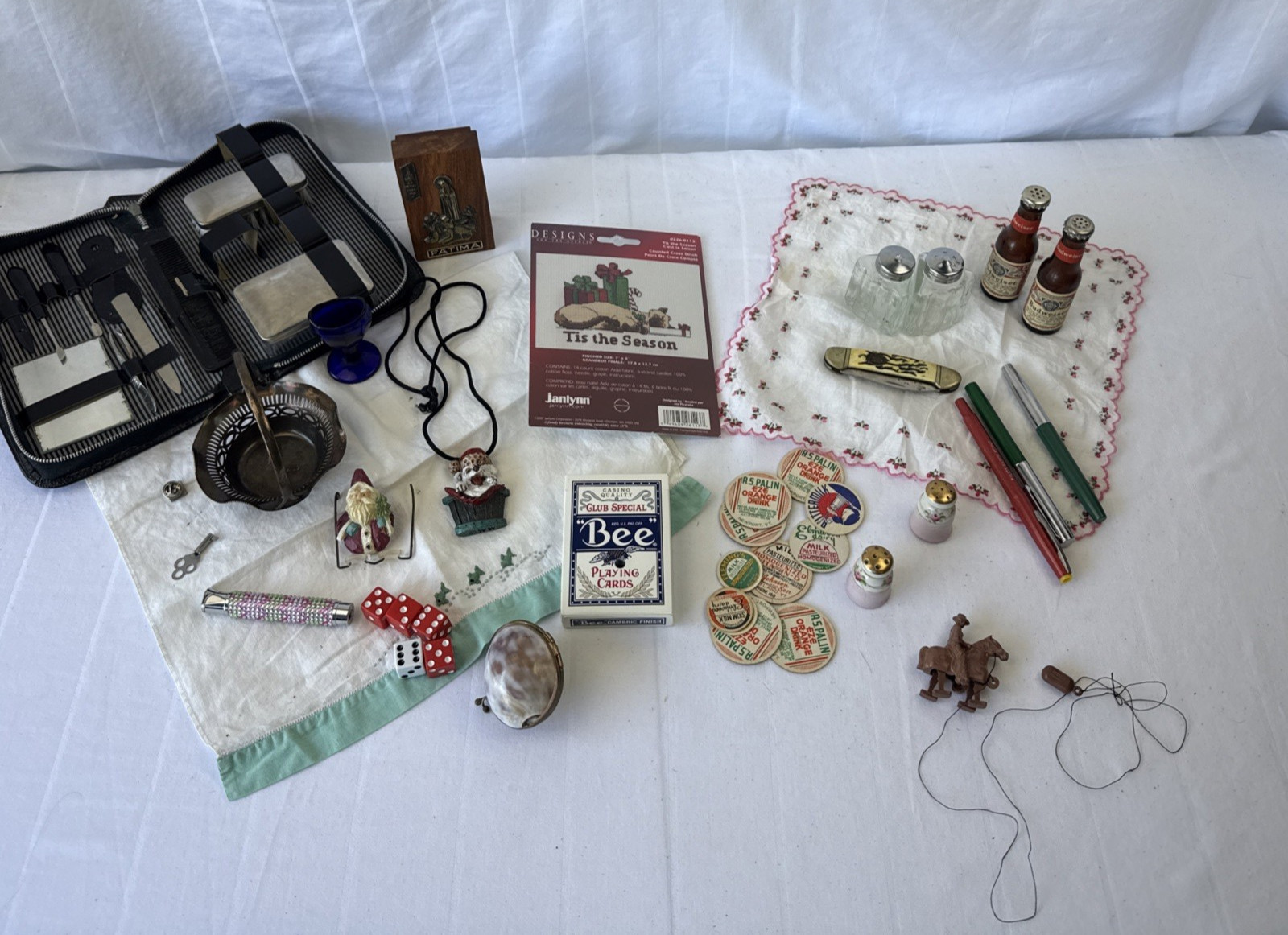 Grandma & Grandpa's Junk Drawer Lot of Vintage Collectibles, Ephemera, & MORE