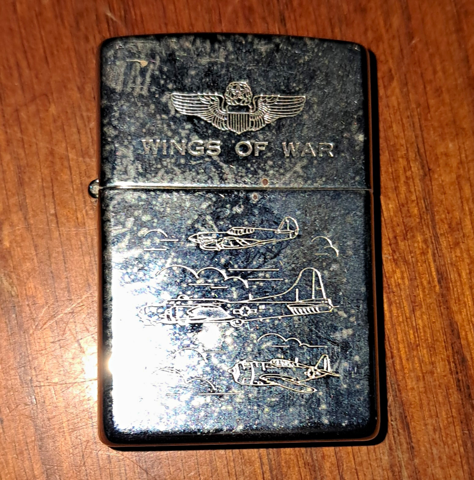Zippo Wings of War Airplanes Design Cigarette Lighter Made in USA