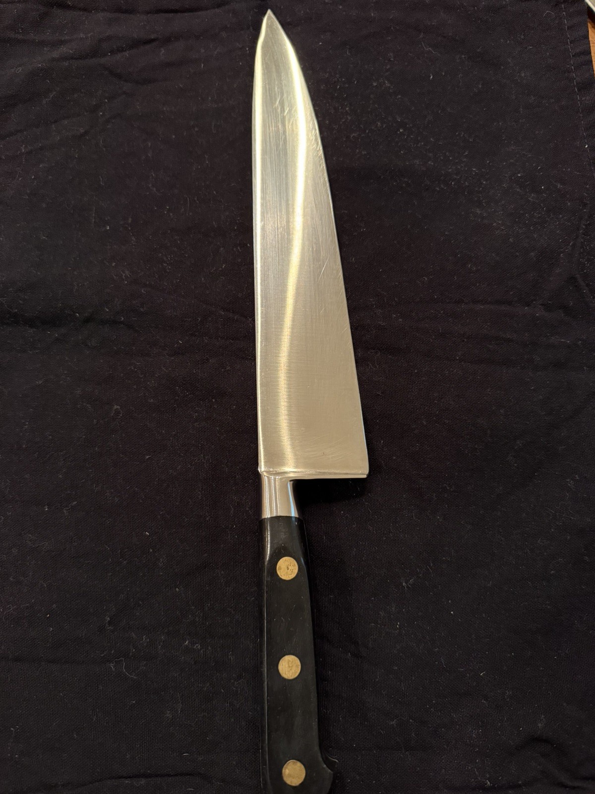 VTG 9.5” Blade SABATIER Carbon Steel Chef Knife FRANCE