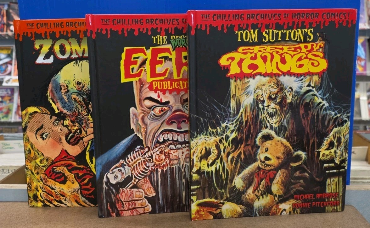CHILLING ARCHIVES OF HORROR COMICS: TOM SUTTON CREEPY THINGS WORST EERIE ZOMBIES