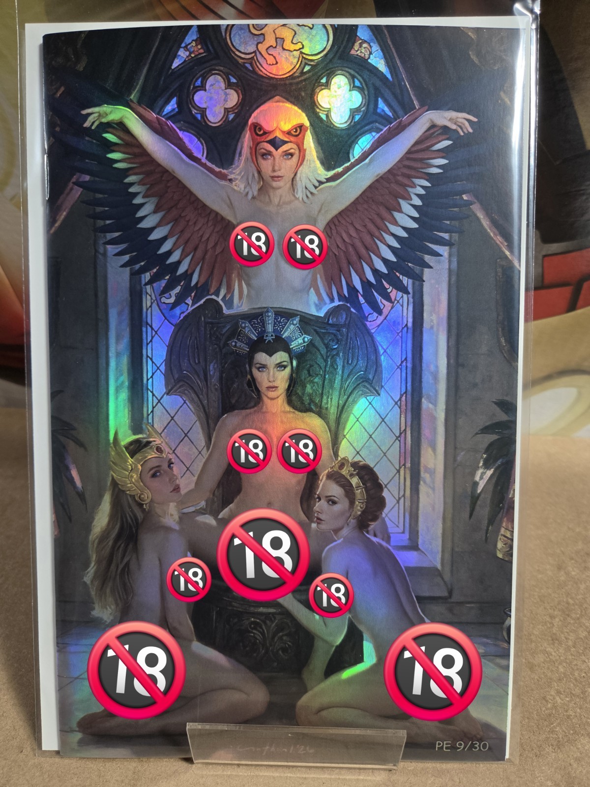 *Foil* Duty Calls Girls Teela She-Ra Sorceress Full N Naughty Nathan Lorenzana