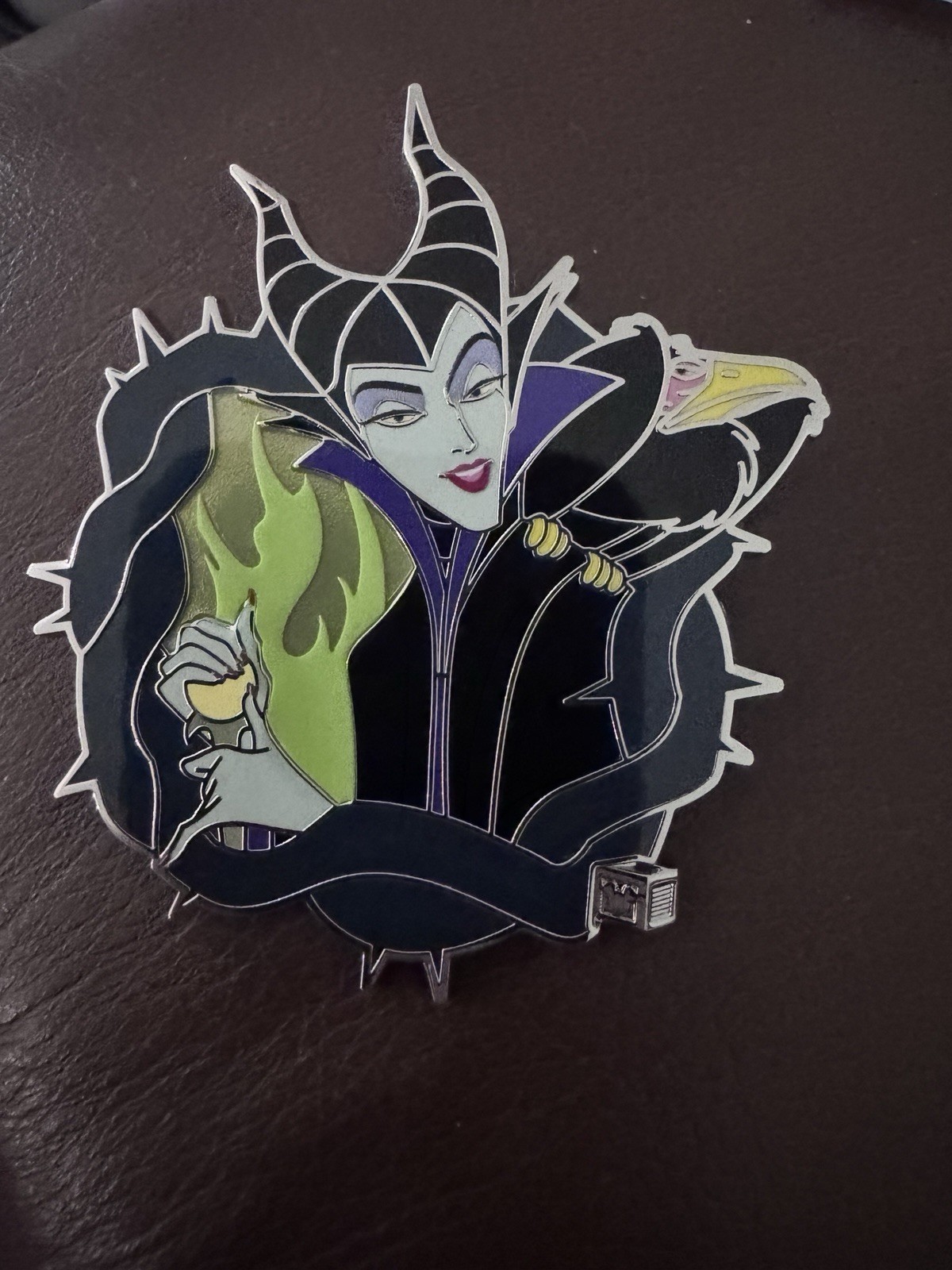 A-2-Z Event Pin-Cyclopedia Villains Sleeping Beauty Maleficent LE 350 Disney Pin