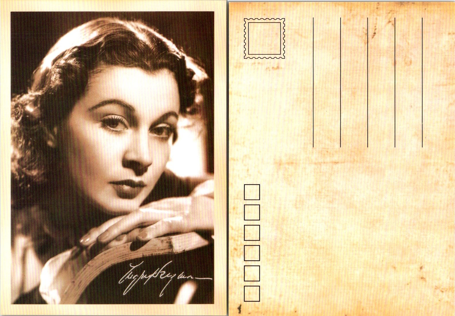 Postcard - Vivien Leigh