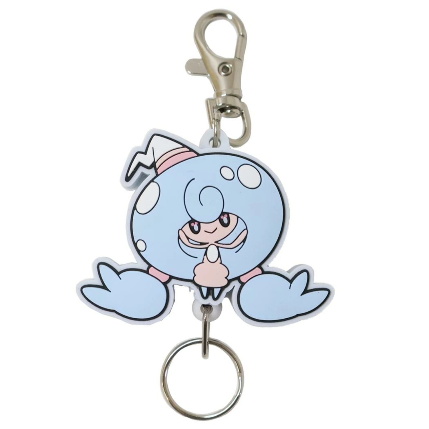 Pokemon Hattrem Rubber Reel Keychain Key Holder Character Charm Pokémon New