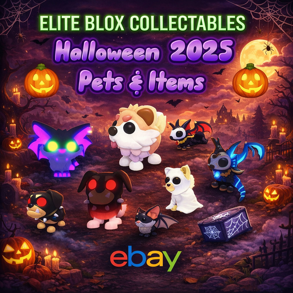 EliteBlox Collectables Halloween2025[PhantomDragon][KittyBat][Slimingo]