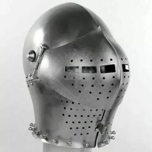 Medieval Early Armet Chur burg Replica  Helmet 16 GA Steel 