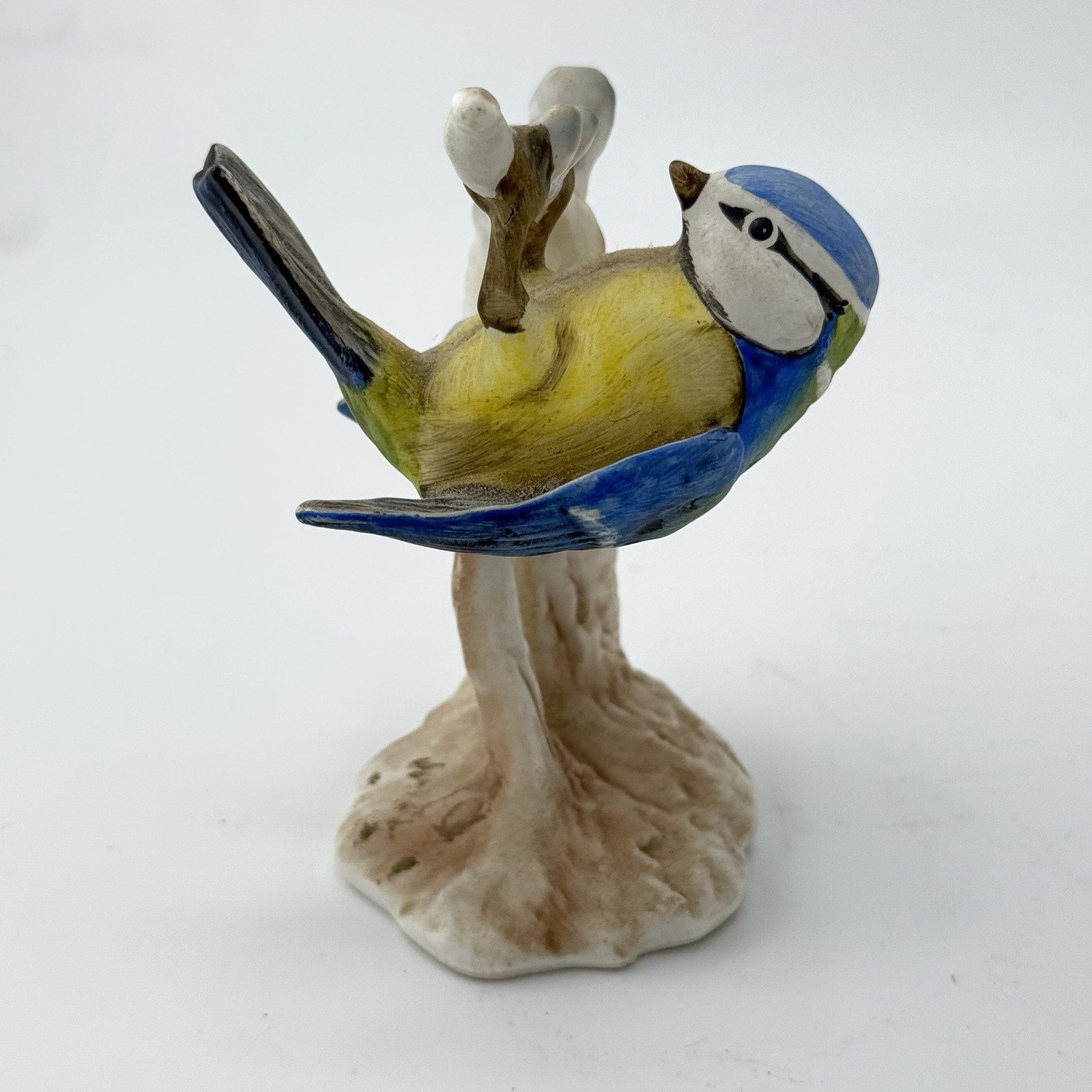GOEBEL Hand Painted Blue Titmouse Bird Figurine West Germany GOEBEL Hand Painted Blue Titmouse Bird Figurine West Germany
