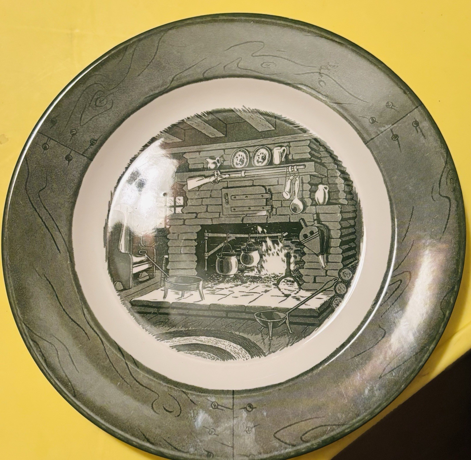 Colonial Homestead 11 1/2” PLATE  by Royal China USA