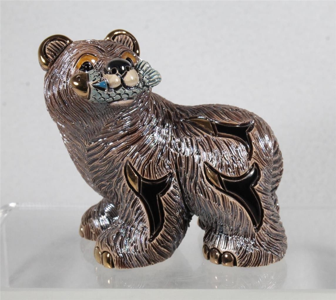 DeRosa Rinconada Family Figurine - GRIZZLY BEAR - F148 - New in Box