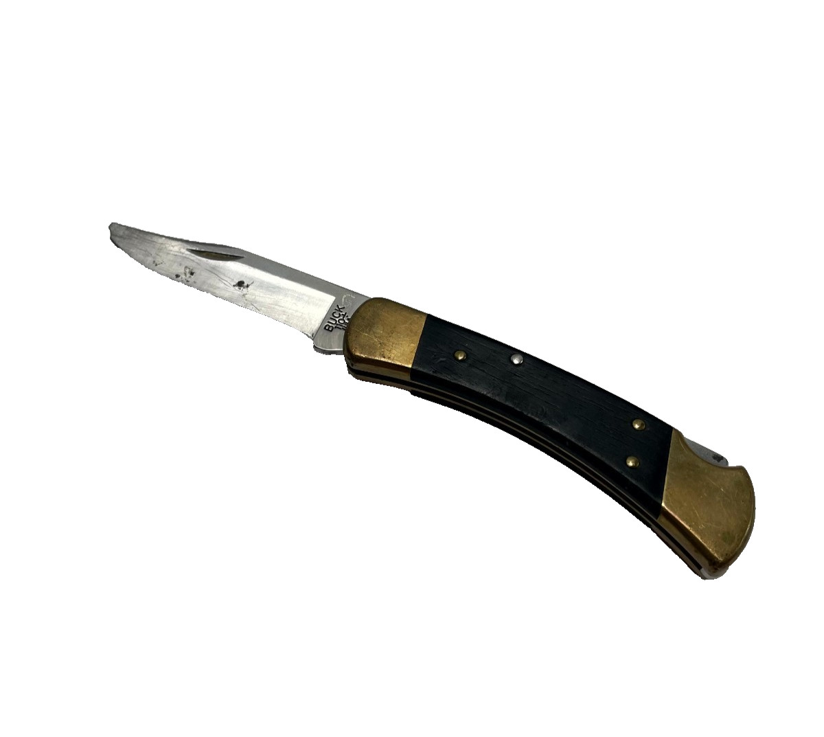 Vintage Buck 110 Folding Hunter Knife USA Lockback Pocket Hunting Knives Sheath. Vintage Buck 110 Folding Hunter Knife USA Lockback Pocket Hunting Knives Sheath.