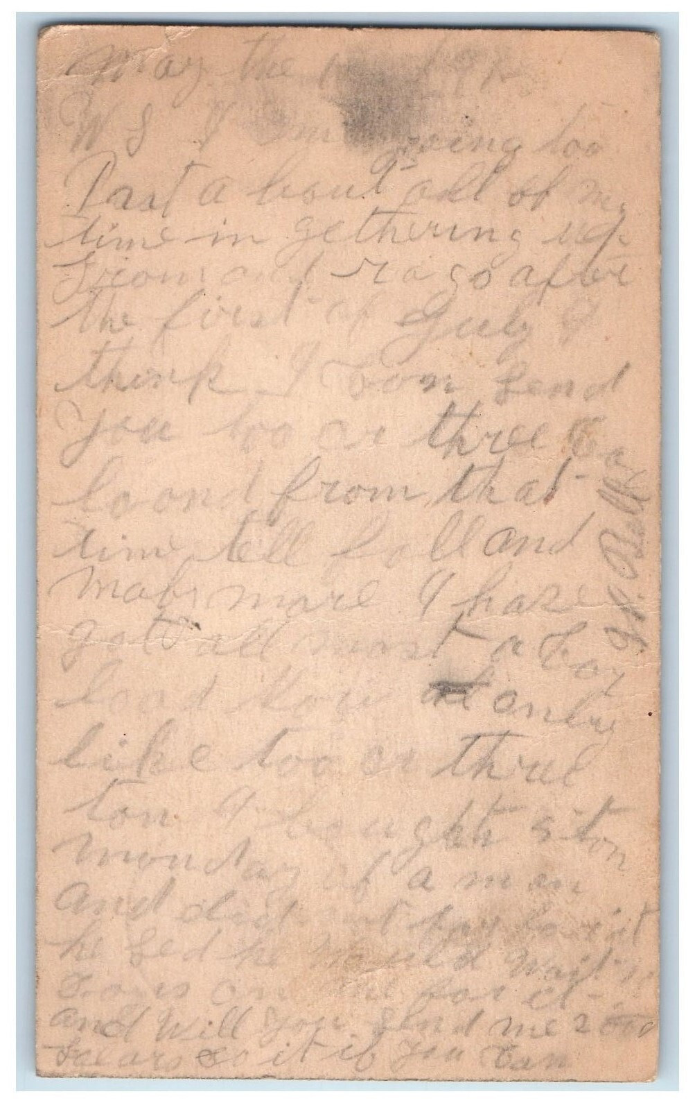 1891 WS Howard Omaha Nebraska NE Bertha NE Antique Posted Postal Card 1891 WS Howard Omaha Nebraska NE Bertha NE Antique Posted Postal Card