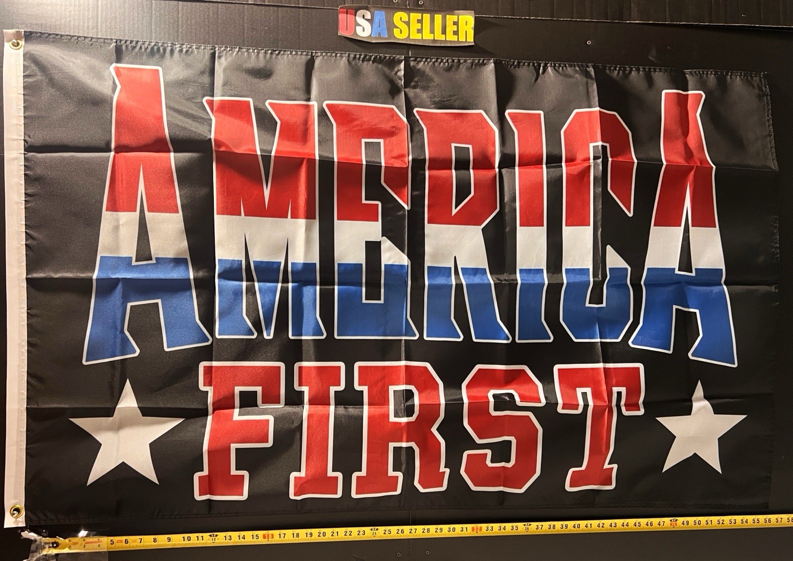 America First Flag FREE USA SHIP Political Party Election Man Cave USA Sign 3x5\' America First Flag FREE USA SHIP Political Party Election Man Cave USA Sign 3x5\'