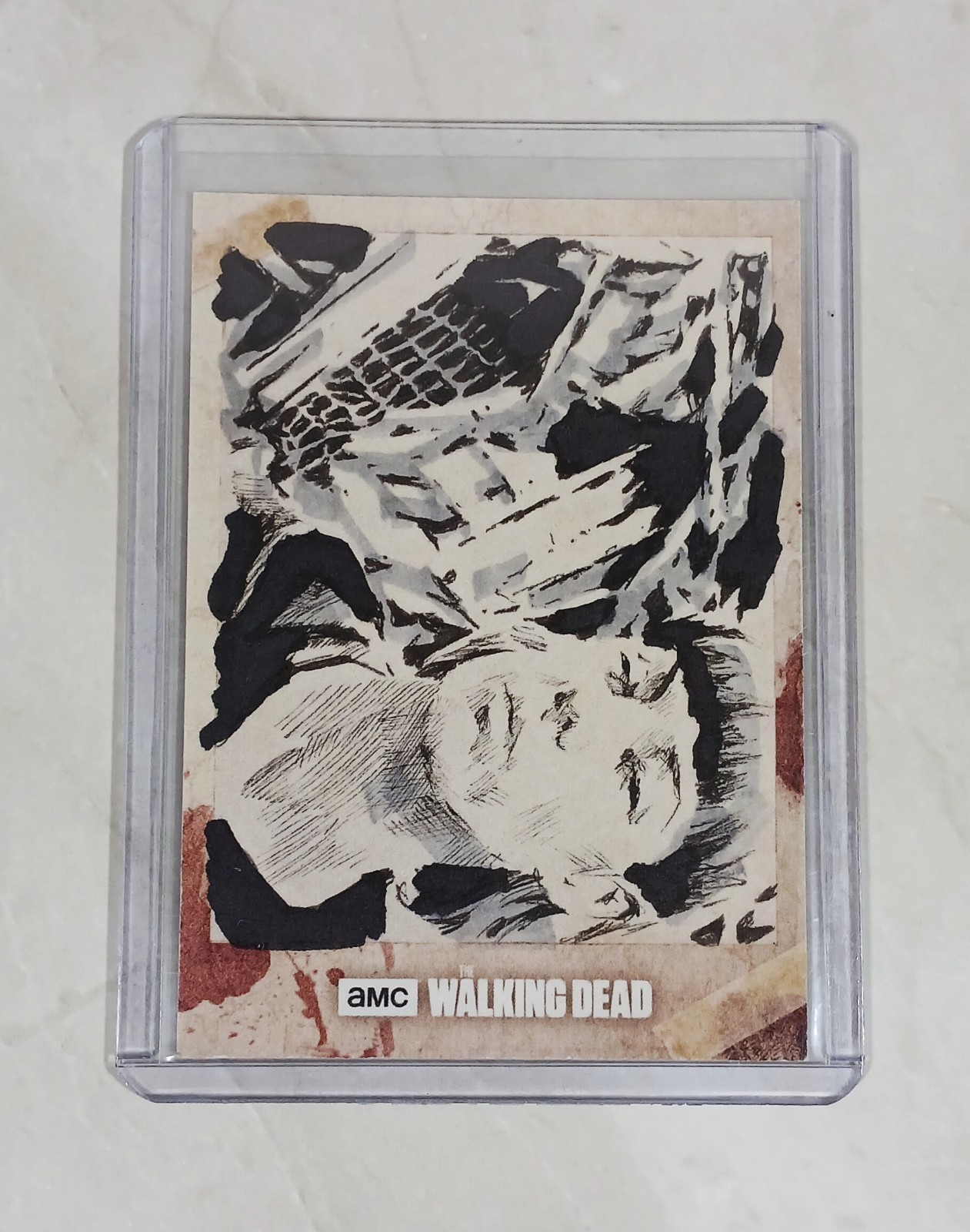 2018 Topps The Walking Dead Anne Jadis 1/1 Sketch Card By Robert Teranishi
