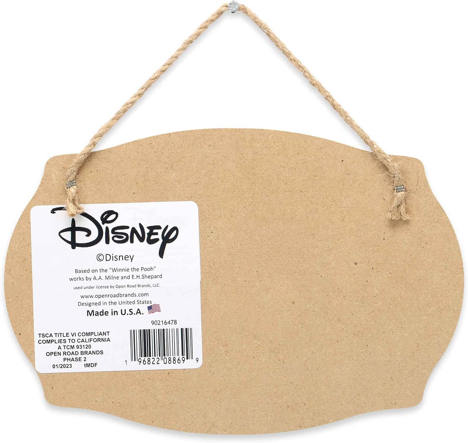 Disney Winnie the Pooh You\'Re the Best Part Hanging Wood Wall Decor - Adorabl...