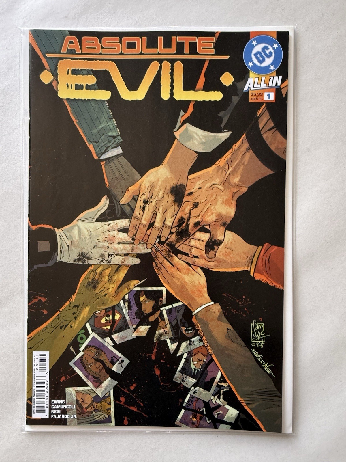Absolute Evil #1 Cover A 1st First Printing DC Comics NM+🆙