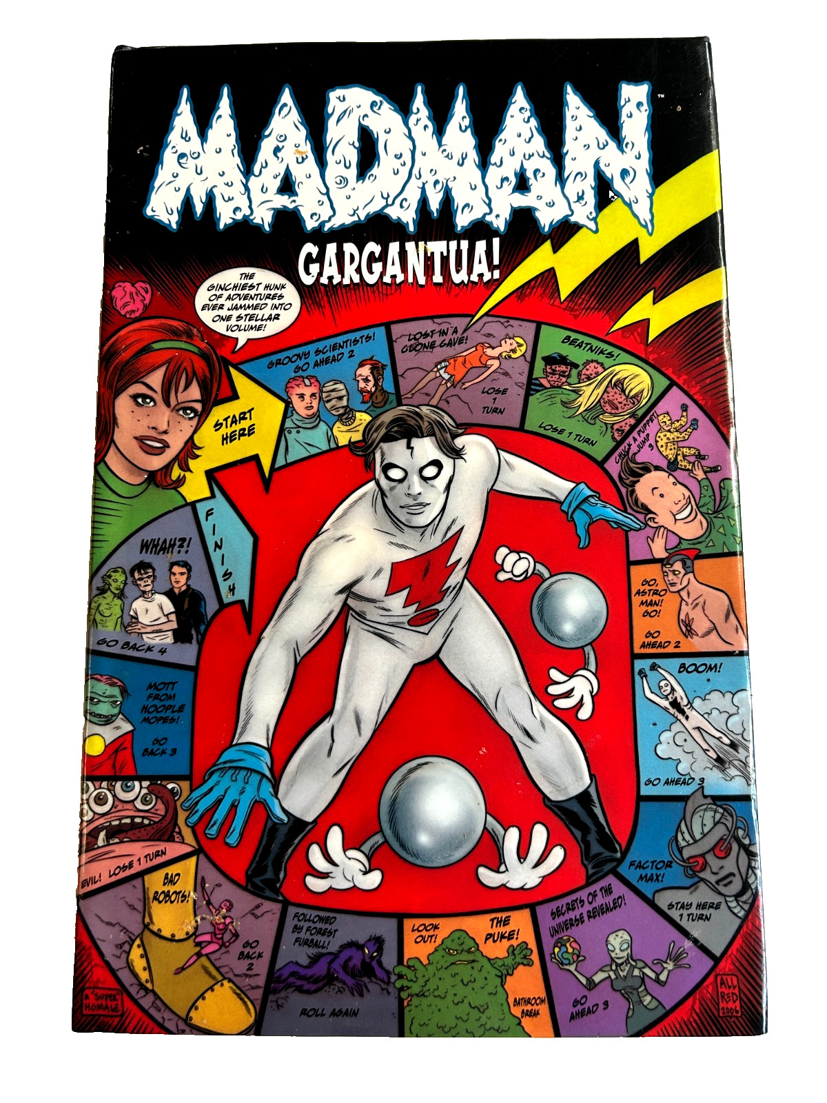 MADMAN GARGANTUA - 852 PAGE HARDCOVER COLLECTION OF MIKE ALLRED\'S BEST WAS $125