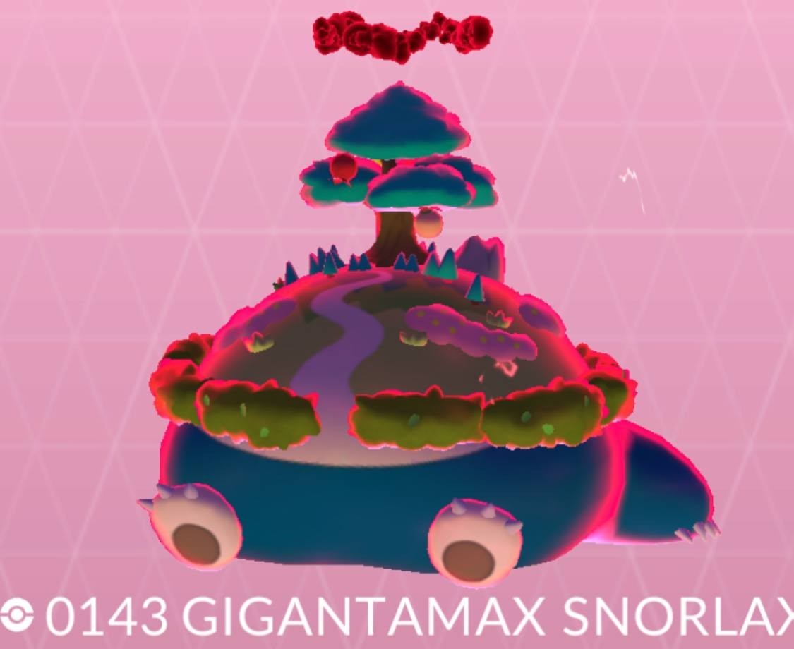 Gigantamax & Dynamax Pokemon Pokedex Non Shiny - Pokemon Go