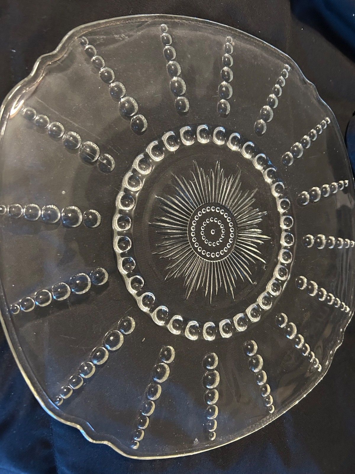 Vintage Federal Glass Columbia Clear Depression Glass 11