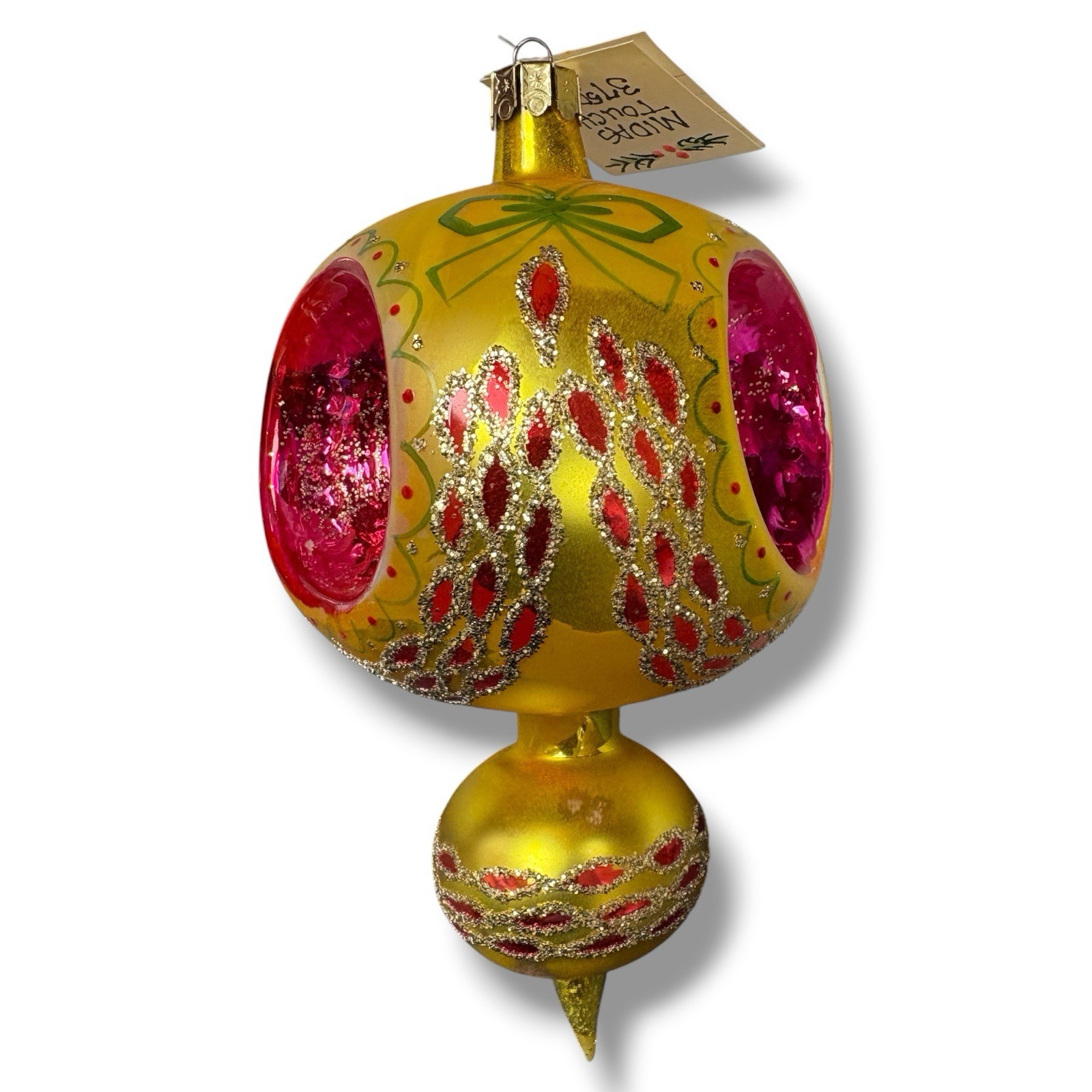 Vintage Christopher Radko Midas Touch Reflector Glass Ornament Vintage Christopher Radko Midas Touch Reflector Glass Ornament
