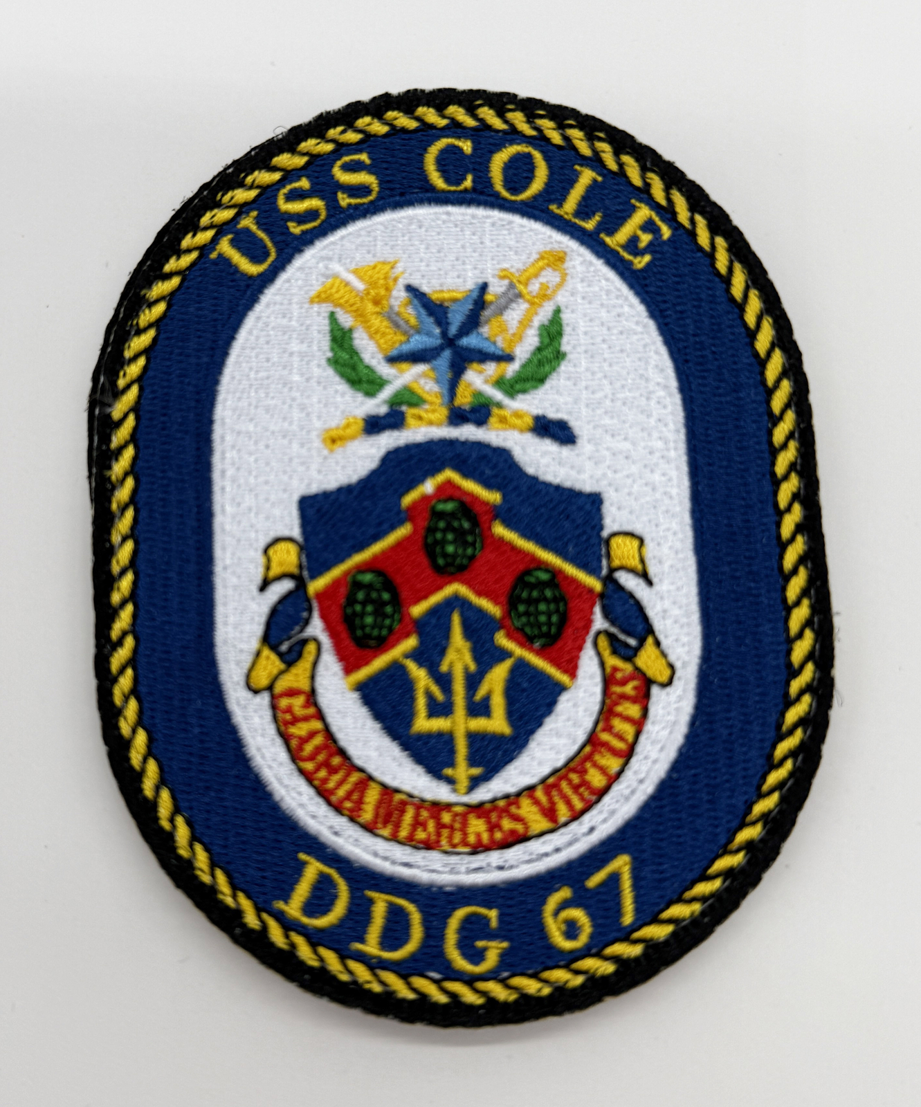 USS Cole DDG-67 Patch – Hook and Loop, 4\'