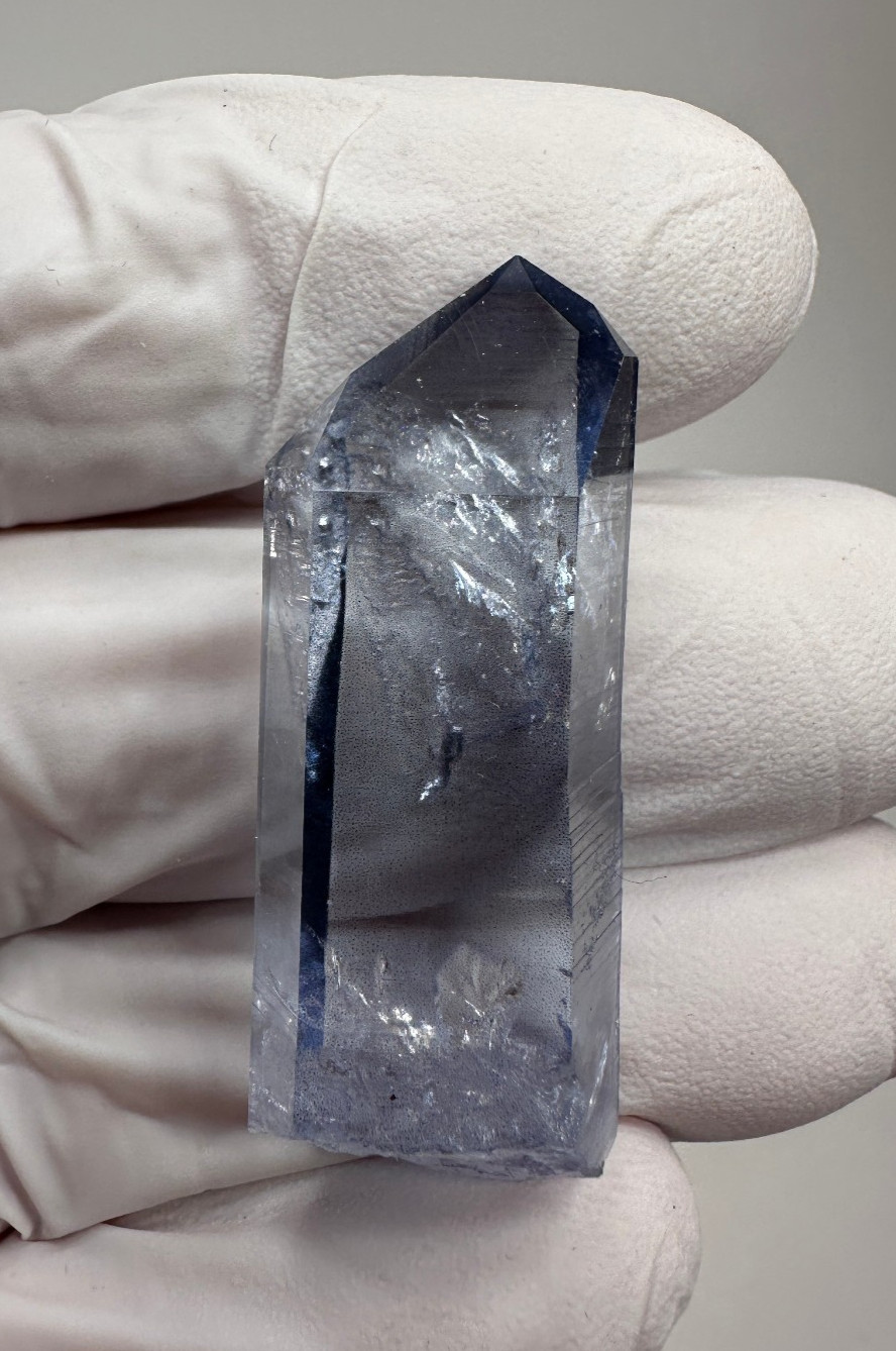 Rare AQUA AURA Arkansas Quartz Crystal Point