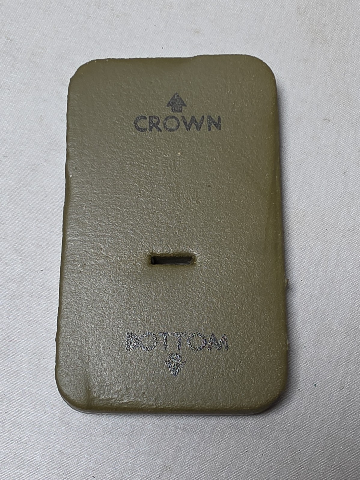 VTG US M1C PARATROOPER HELMET ENSOLITE FOAM IMPACT PAD, VIETNAM ERA/CRASH PAD VTG US M1C PARATROOPER HELMET ENSOLITE FOAM IMPACT PAD, VIETNAM ERA/CRASH PAD