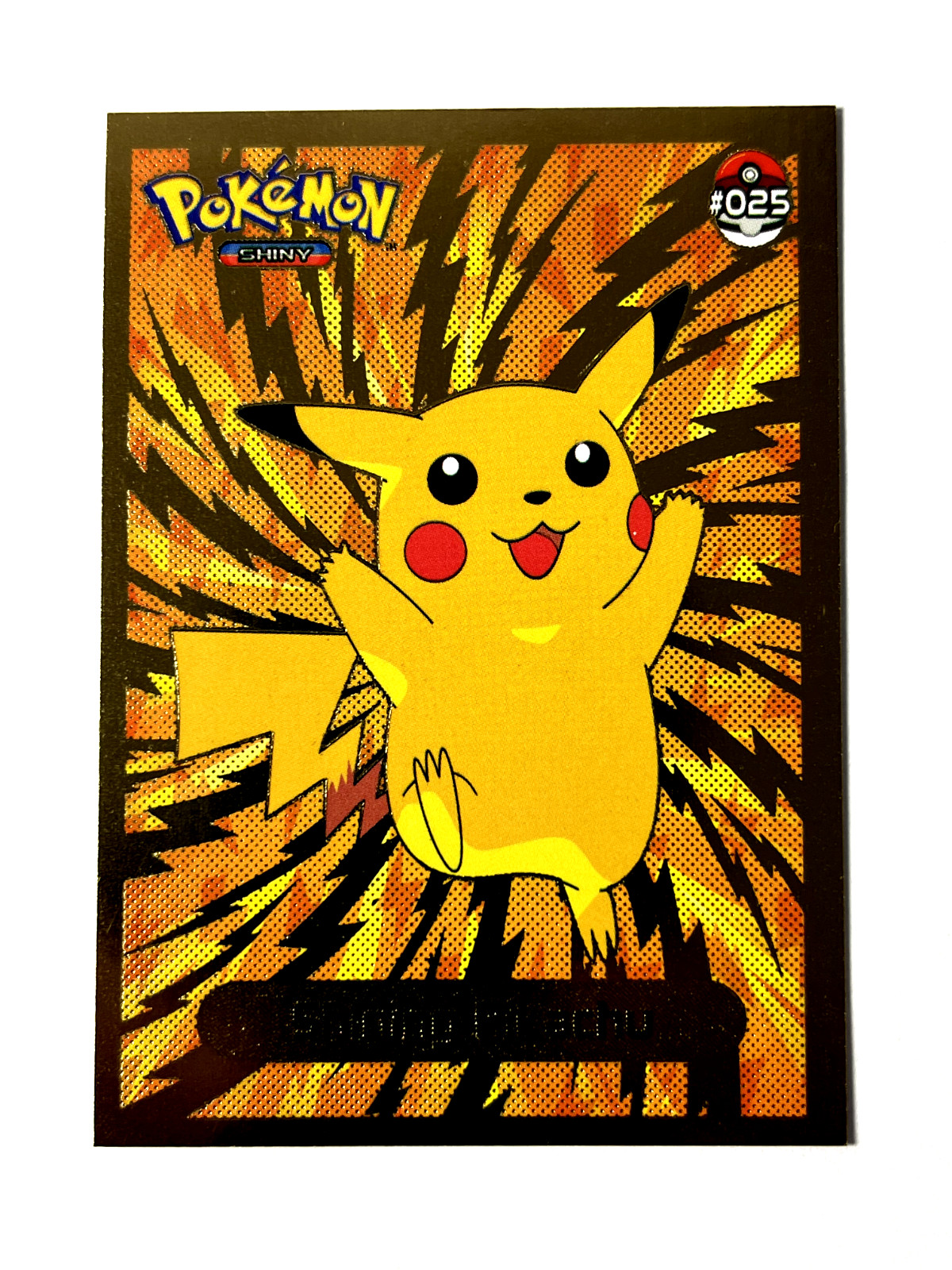 2024 SHINY POKEMON Card #025 PIKACHU Kanto Peru Edition 2024 SHINY POKEMON Card #025 PIKACHU Kanto Peru Edition