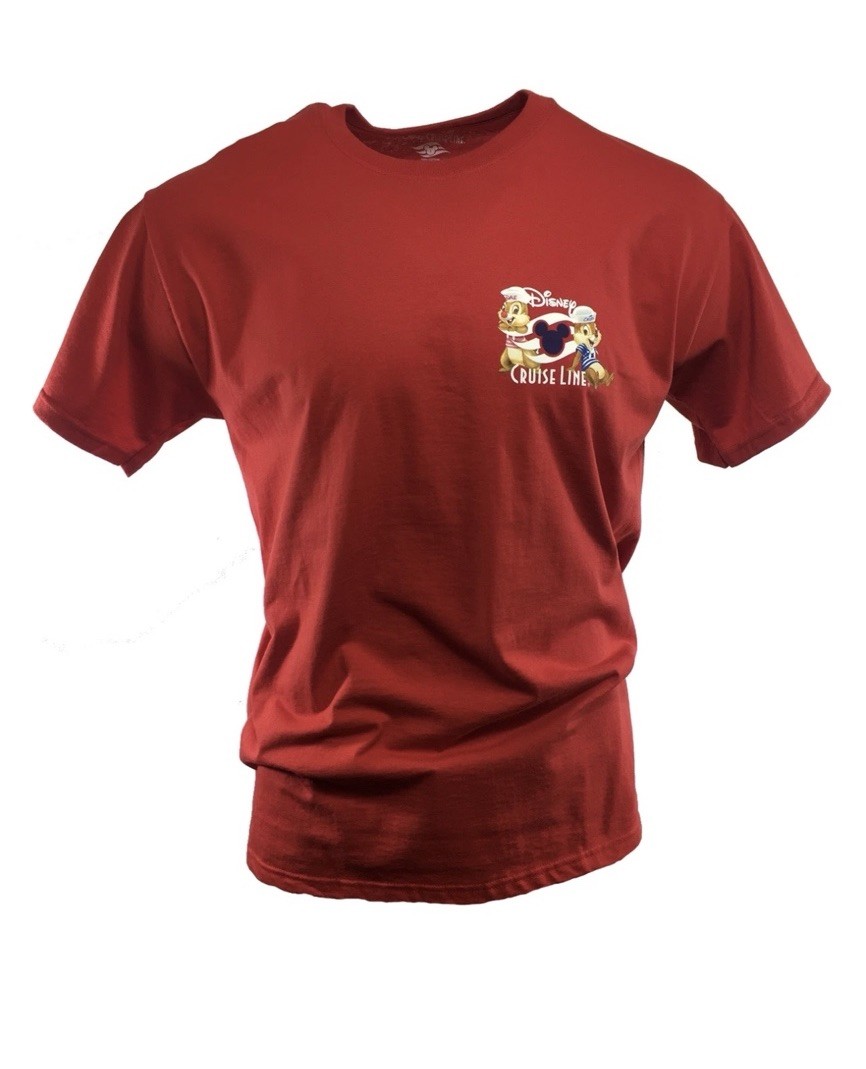 Disney Cruise Line Adult Unisex Red T-Shirt Size M DCL Disney Franchise