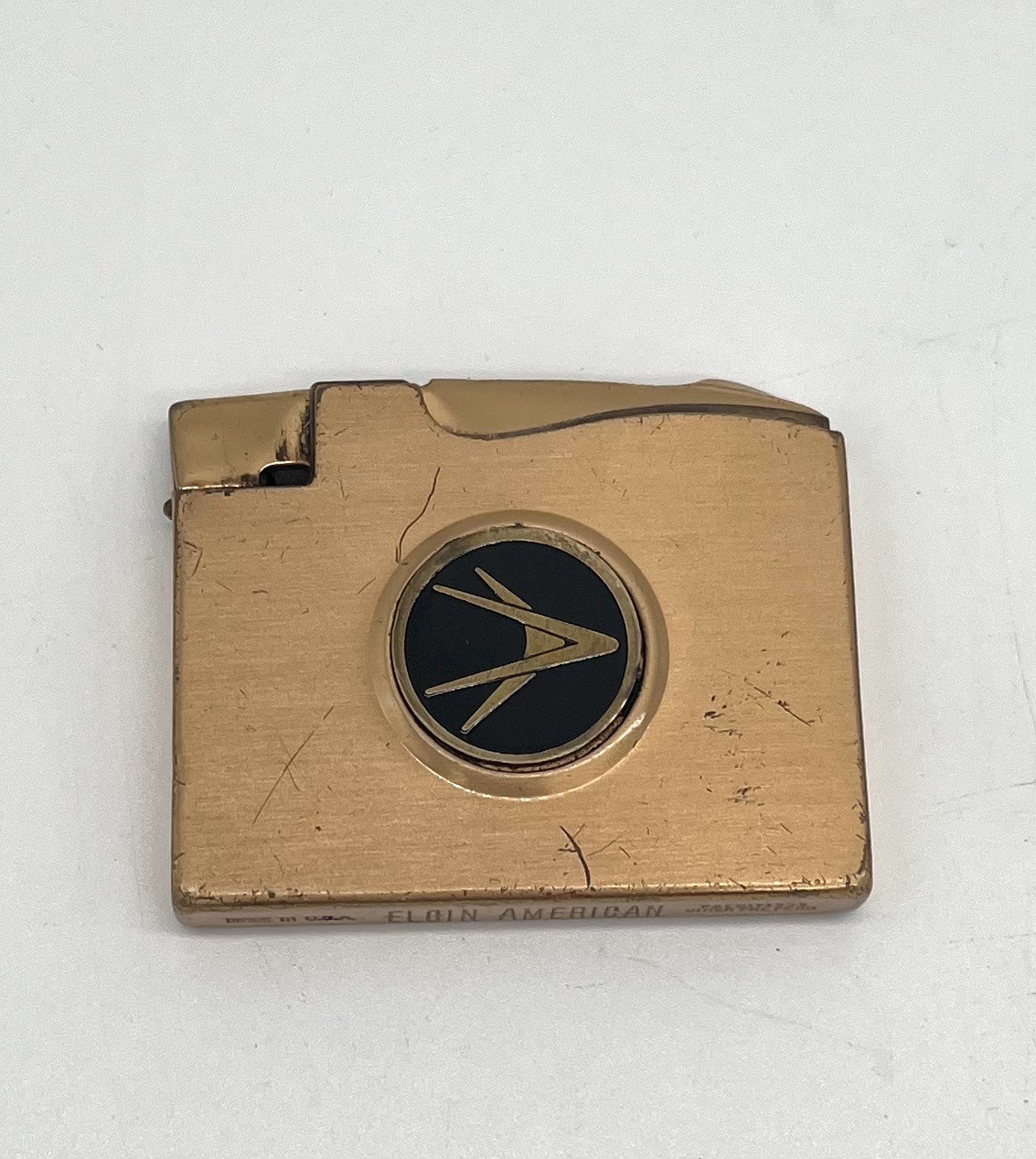 RARE Vtg Chrysler Dodge Forward Look Logo Elgin American Lighter Used Mopar