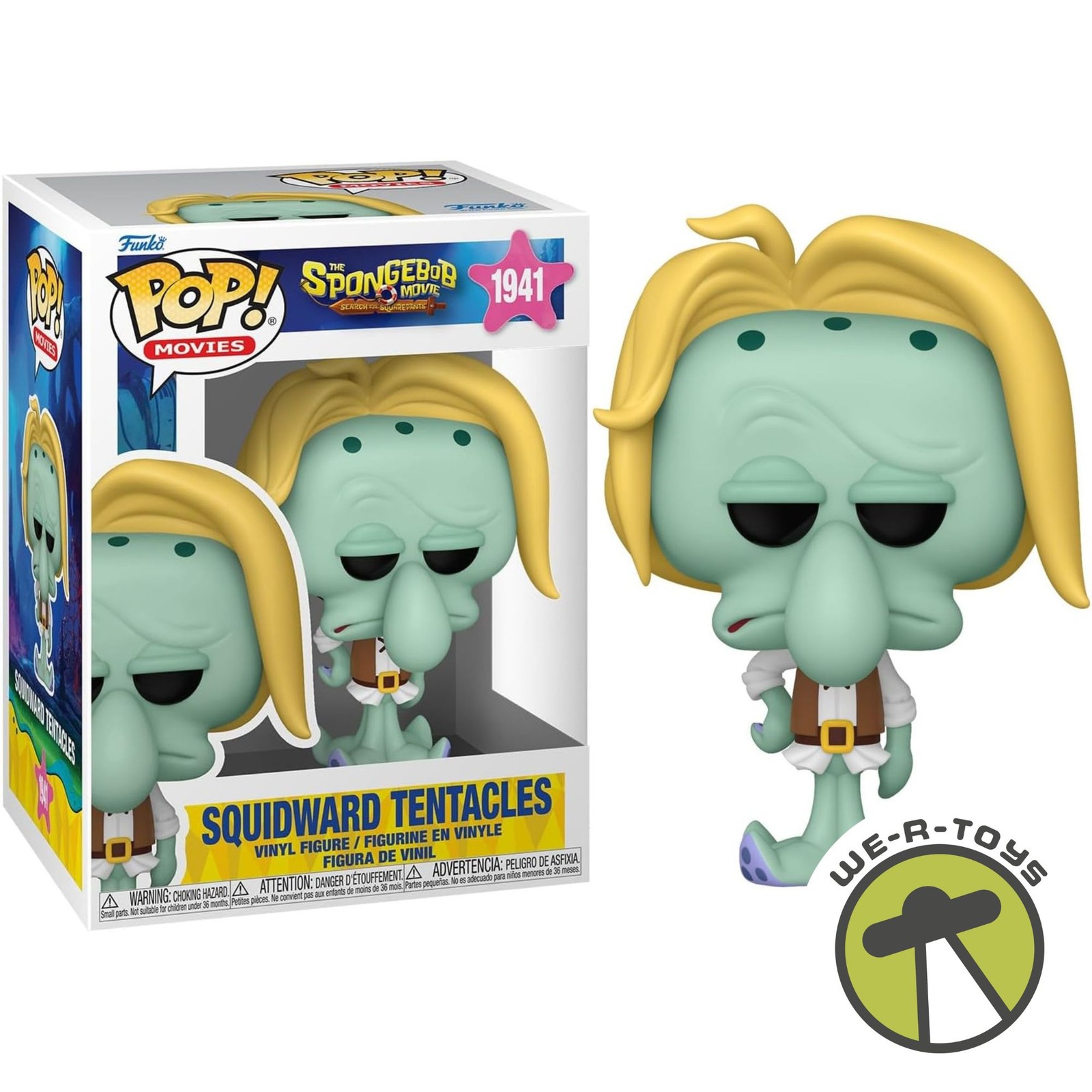 Funko Pop Movies 1941 The Spongebob Movie Squidward Tentacles Vinyl Figure