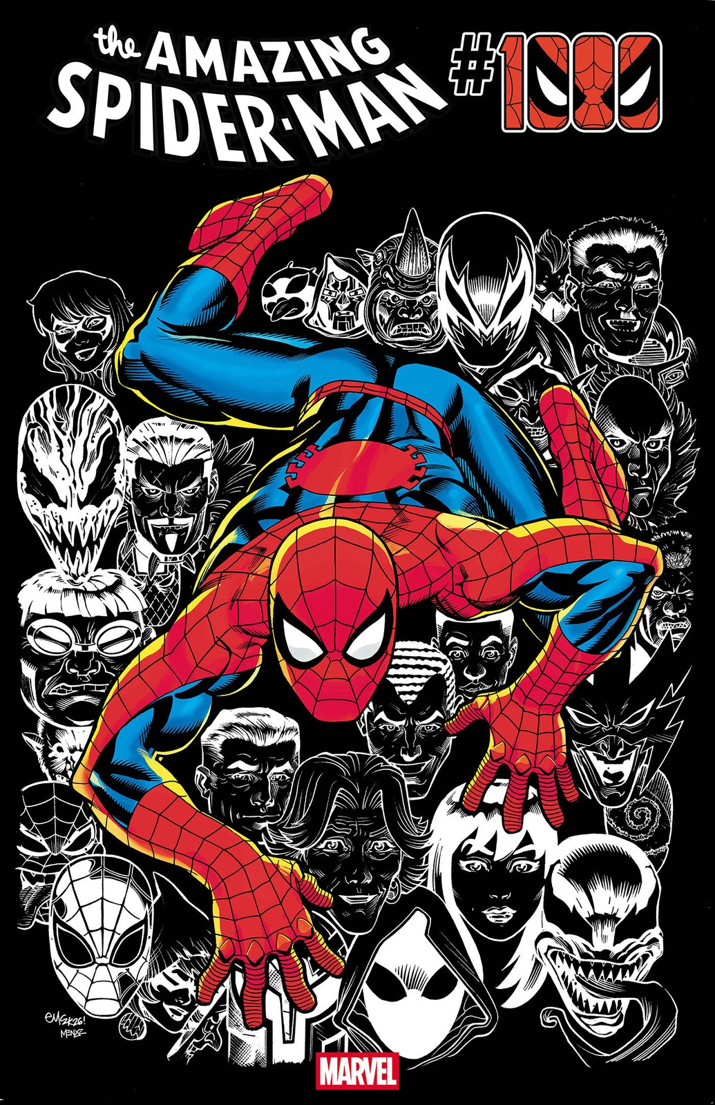 Amazing Spider-Man #1000 Ed Mcguinness Foil VAR Pre Order 9/30/26 Marvel Comics